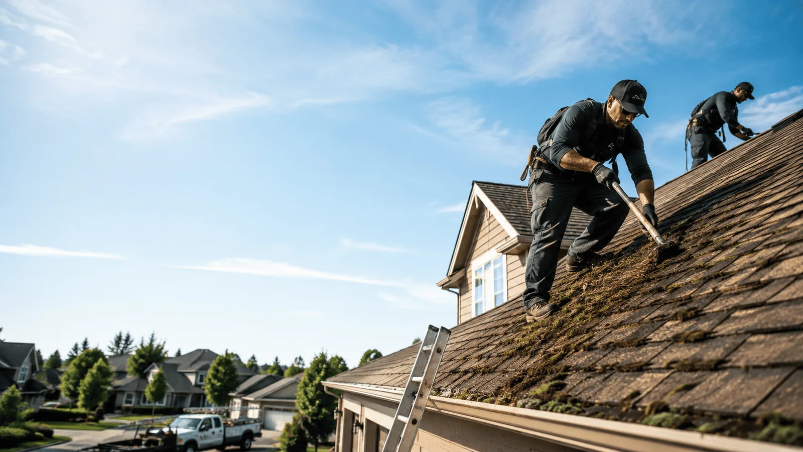 Roof Moss Removal in Oxford, OH near me
